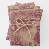 Alte Weihnachten Geschenkpapier Set (Beispiel)