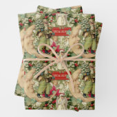 Alte Weihnachten  Geschenkpapier Set (Beispiel)