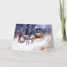 Alte Weihnachten in Neuengland (von Charles Russel