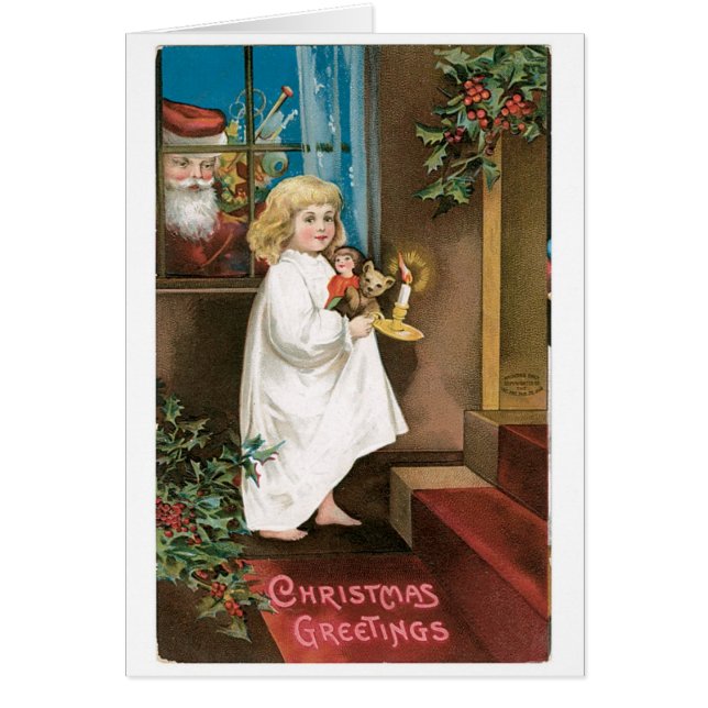 Alte Weihnachten, Mädchen (Vorne)