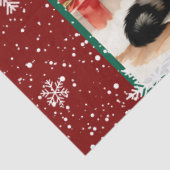 Alte Weihnachten Schöne Urlaubssammlung Seidenpapier (Ausschnitt)