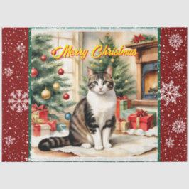 Alte Weihnachten Schöne Urlaubssammlung Seidenpapier