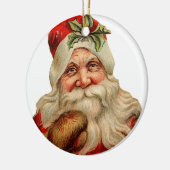 Alte Weihnachten, Weihnachten Keramik Ornament (Links)