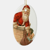 Alte Weihnachten, Weihnachten Keramik Ornament (Rechts)