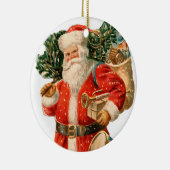 Alte Weihnachten, Weihnachten Keramikornament (Rechts)