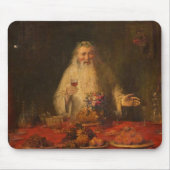 Alte Weihnachten (Weihnachtsmann) Mousepad (Vorne)