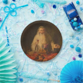 Alte Weihnachten (Weihnachtsmann) Pappteller (Party)