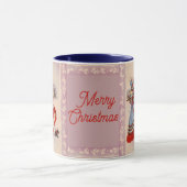 Alte Weihnachts-Shopping-Tasse Tasse (Zentrum)