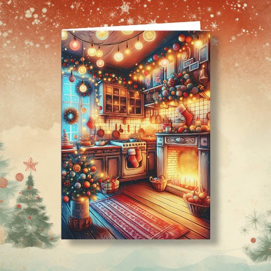 Alte Weihnachtsgrüße Karte