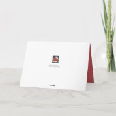 Alte Weihnachtskarten 2024 Karte (Rückseite)