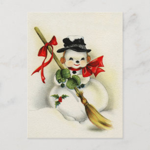 Alte Weihnachtspostkarte Feiertagspostkarte