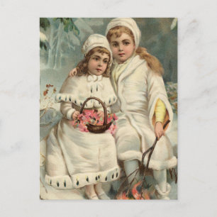 Alte Weihnachtspostkarte Postkarte