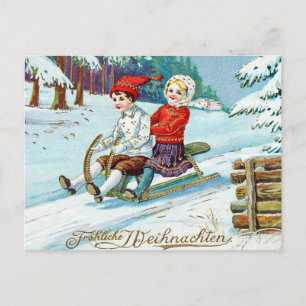 Alte Weihnachtspostkarte Postkarte