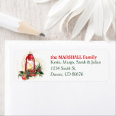 Alte Weihnachtsschlerner Rücksendeadresse (Insitu)