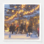 Alte Weihnachtszeit Serviette (Vorderseite)