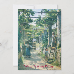 ALTE WEINBERGE ERNTED WEINPROBE PARTY EINLADUNG