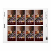 ALTE WEINWEINRÜSTUNG PARTY ETIKETTEN (Vorne)