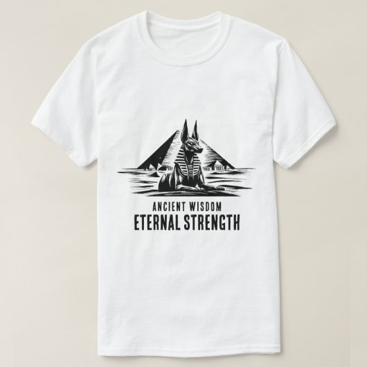 Alte Weisheit, ewige Stärke T-Shirt (Design vorne)