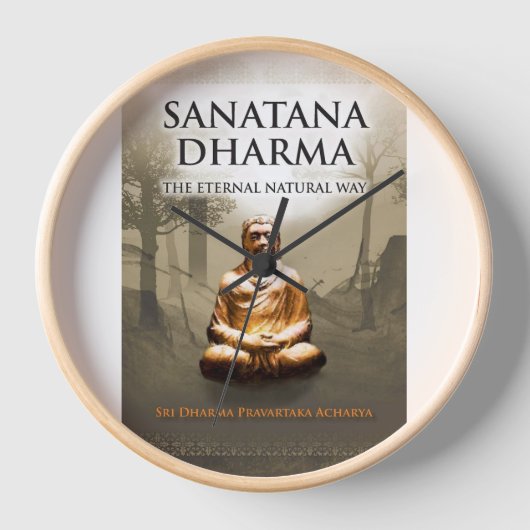 Alte Weisheit, moderne Zeit Uhr (Vorderseite)