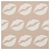 Alte weiße Lippen Stoff (Muster)