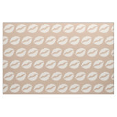Alte weiße Lippen Stoff (Fat Quarter (45,7 x 55,9 cm))