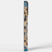 Alte Wellblech-Rost-Textur Case-Mate iPhone Hülle (Rückseite / Rechts)