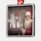 Alte Welt | Add-Your-Foto | Luxe Christmas Ornament Aus Metall (Links)