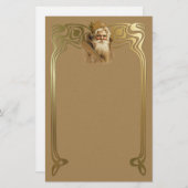 Alte Welt Briefpapier (Vorne/Hinten)