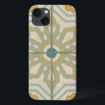 Alte Welt dekoratives Fliesenmuster Case-Mate iPhone Hülle<br><div class="desc">Ein Chariklia Zarris Schaffen,  dieser alte Weltprint bietet ein dekoratives Fliesenmuster mit blau und gold auf beige Hintergrund. Ich würde ein großartiges Geschenk für Fans von Blume und Pastelldrucken machen!</div>