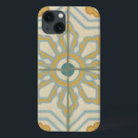Alte Welt dekoratives Fliesenmuster Case-Mate iPhone Hülle<br><div class="desc">Ein Chariklia Zarris Schaffen,  dieser alte Weltprint bietet ein dekoratives Fliesenmuster mit blau und gold auf beige Hintergrund. Ich würde ein großartiges Geschenk für Fans von Blume und Pastelldrucken machen!</div>
