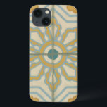 Alte Welt dekoratives Fliesenmuster Case-Mate iPhone Hülle<br><div class="desc">Ein Chariklia Zarris Schaffen,  dieser alte Weltprint bietet ein dekoratives Fliesenmuster mit blau und gold auf beige Hintergrund. Ich würde ein großartiges Geschenk für Fans von Blume und Pastelldrucken machen!</div>