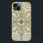 Alte Welt dekoratives Fliesenmuster Case-Mate iPhone Hülle<br><div class="desc">Ein Chariklia Zarris Schaffen,  dieser alte Weltprint bietet ein dekoratives Fliesenmuster mit blau und gold auf beige Hintergrund. Ich würde ein großartiges Geschenk für Fans von Blume und Pastelldrucken machen!</div>
