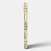 Alte Welt dekoratives Fliesenmuster Case-Mate iPhone Hülle (Rückseite / Links)