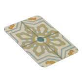 Alte Welt dekoratives Fliesenmuster Magnet (Rechte Seite)