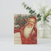 Alte Welt Feiertagspostkarte (Stehend Vorderseite)