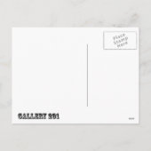 Alte Welt Feiertagspostkarte (Rückseite)