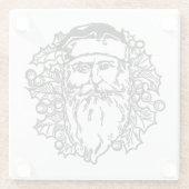 Alte Welt Glasuntersetzer (Rückseite)