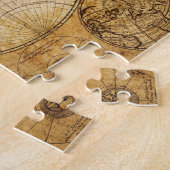 Alte Welt Kontinent-Kartenpuzzlespiel des 17. Puzzle (Seite)