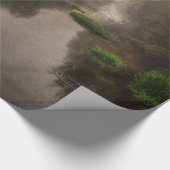 Alte Welt Landschaft Kunstmalerei Geschenkpapier (Ecke)