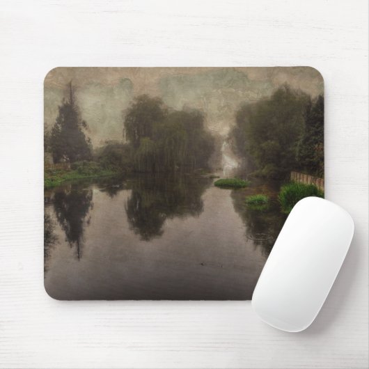 Alte Welt Landschaft Kunstmalerei Mousepad (Mit Mouse)