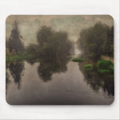 Alte Welt Landschaft Kunstmalerei Mousepad (Vorne)