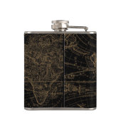 Alte Welt Nautic Anchor Monogram Black Flachmann (Rückseite)