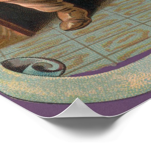 Alte Welt Poster (Ecke)