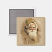 Alte Welt Santa 2 Magnet (Vorderseite/Rückseite)