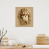 Alte Welt Santa 2 Poster (Küche)