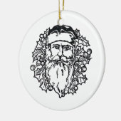 Alte-Welt-Santa-Kreis Keramikornament (Links)