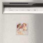 Alte Welt - Santa und Cherub Magnet (In Situ (Geschirrspüler))