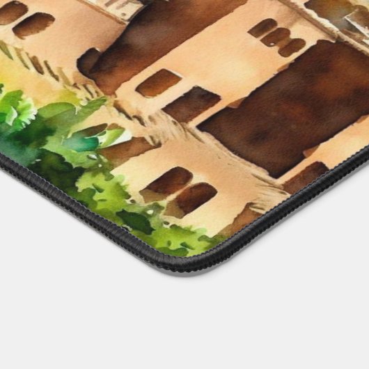 Alte Welt Schreibtischunterlage (Ecke)