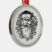 Alte Welt Silbernes Ornament (Rechts)