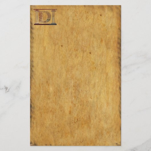 Alte Welt stationär Briefpapier (Vorderseite)